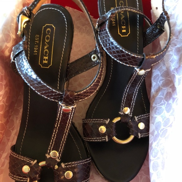 Coach Mary Alice Wedges - Picture 3 of 6